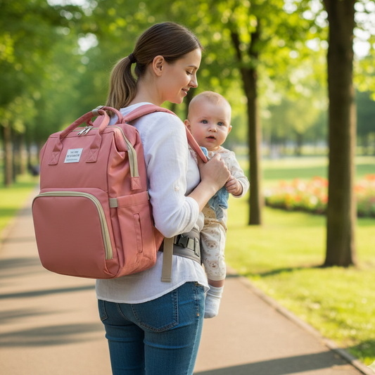 Mochila/Bolsa Maternidade que Vira Berço