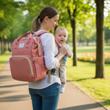 Mochila/Bolsa Maternidade que Vira Berço