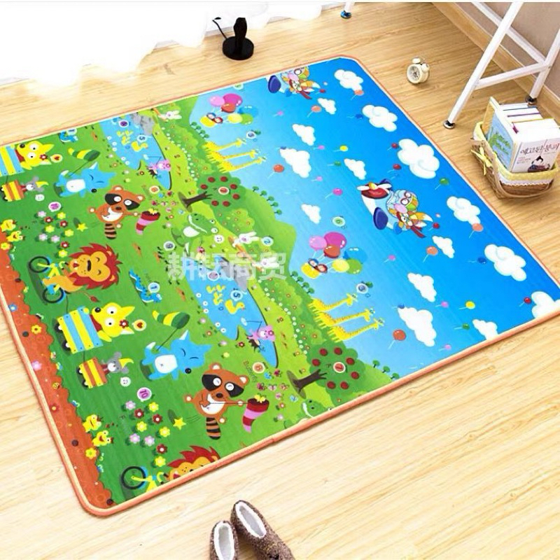 Tapete de Atividades Térmico 120x90 Infantil Emborrachado Educativo Bebê Crianças Tatame Dobrável
