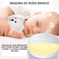 Aparelho Máquina de ruído branco Calmante Bebê Sono Relaxamento USB Recarregável luz noturna