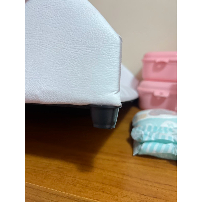 Trocador Portátil Bebê Madeira MDF Baby Soft Para Berço Americano Almofadado Cômoda Porta Banheira Courino Cores Reborn