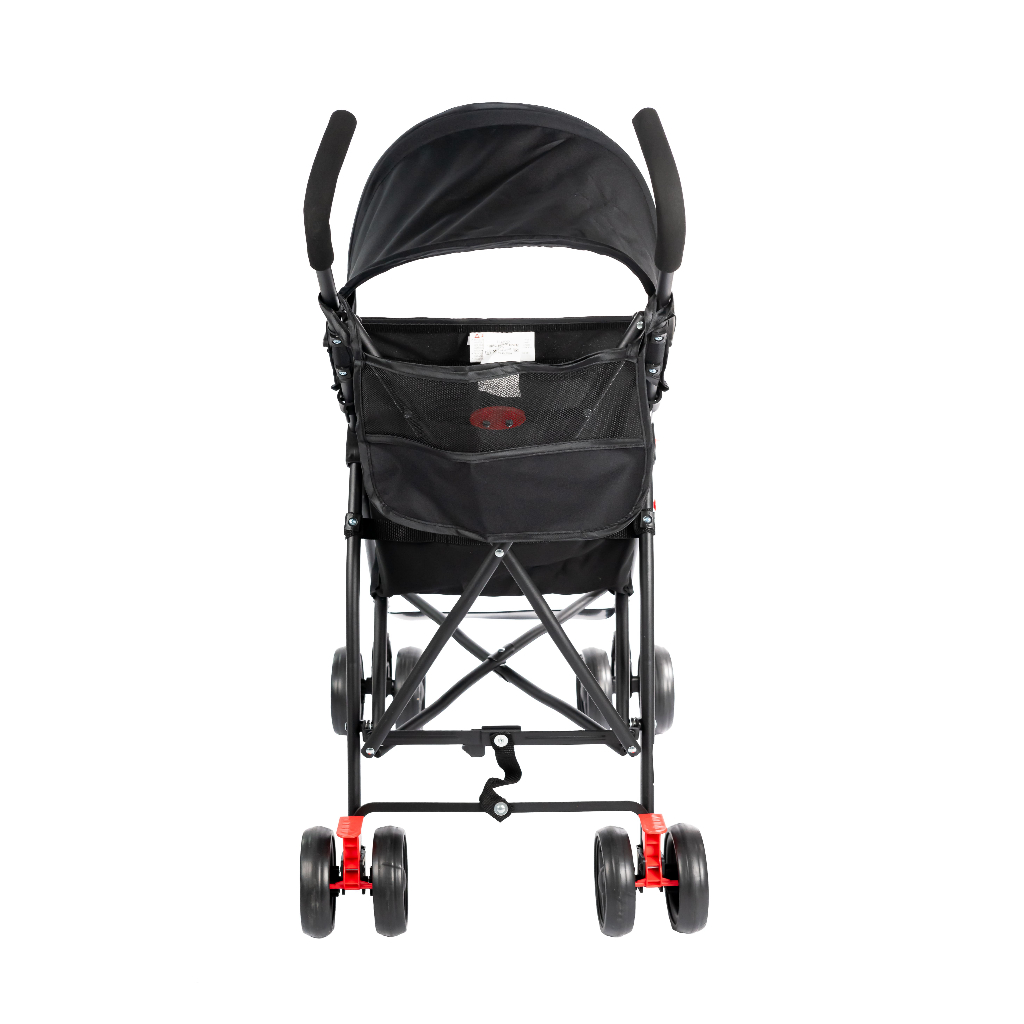 Carrinho De Bebê Passeio Guarda Chuva Styll Baby Preto