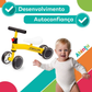 Bicicleta Infantil De Equilíbrio Sem Pedal Balanço 4 Rodas