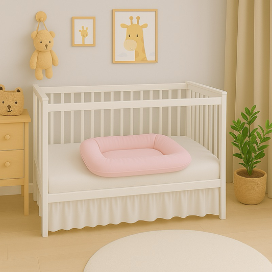 Ninho Redutor de Berço Recém Nascido Casulinho Menino e Menina Sensorial 100% Algodão