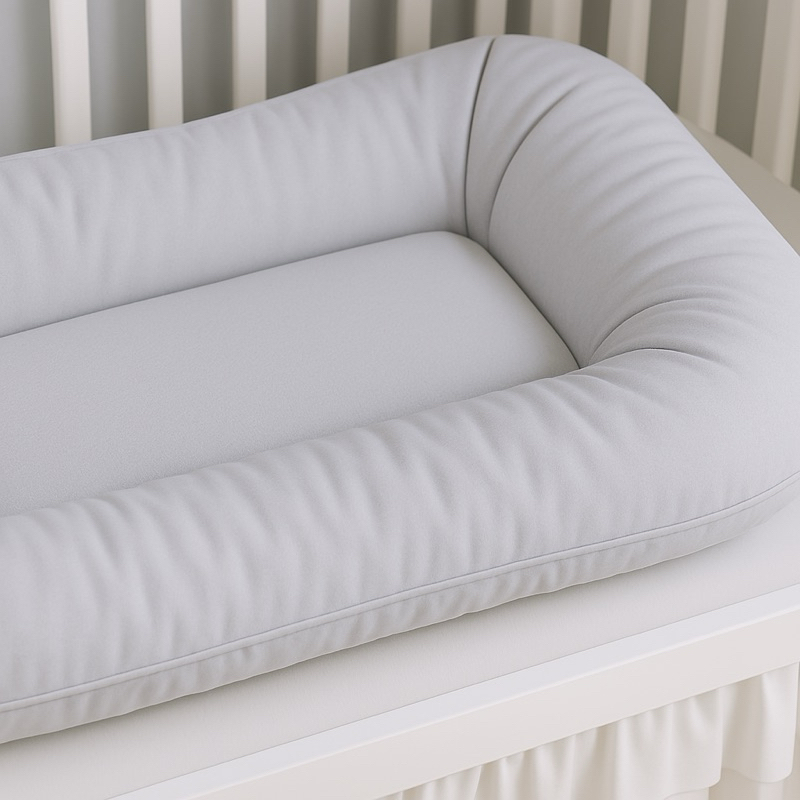 Ninho Redutor de Berço Recém Nascido Casulinho Menino e Menina Sensorial 100% Algodão