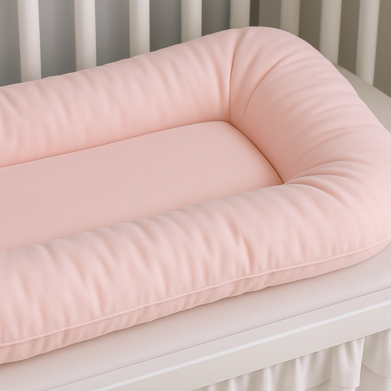 Ninho Redutor de Berço Recém Nascido Casulinho Menino e Menina Sensorial 100% Algodão