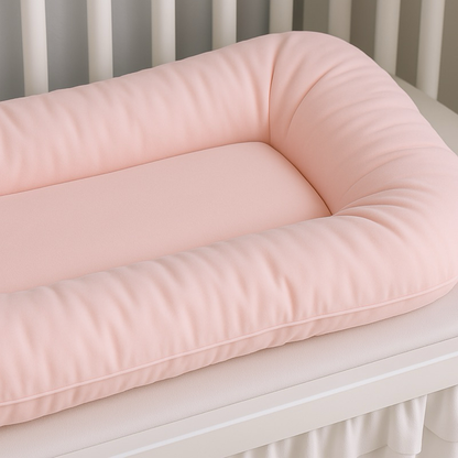 Ninho Redutor de Berço Recém Nascido Casulinho Menino e Menina Sensorial 100% Algodão