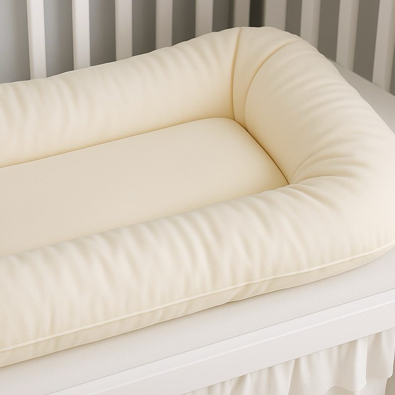 Ninho Redutor de Berço Recém Nascido Casulinho Menino e Menina Sensorial 100% Algodão