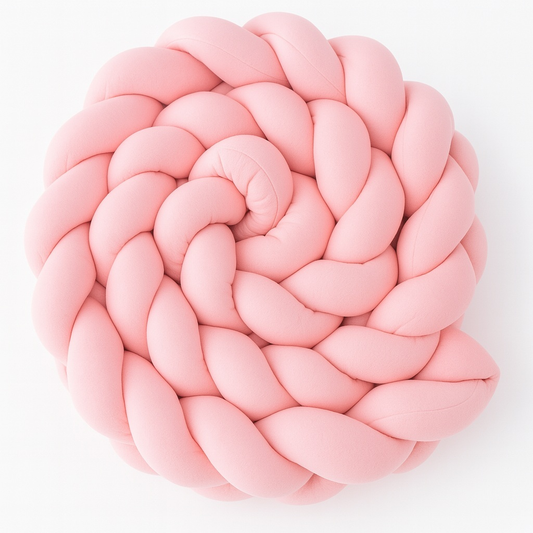 Trança Protetora Lateral Avulsa 4 m para Berço e Cama Montessoriana – 100% Algodão