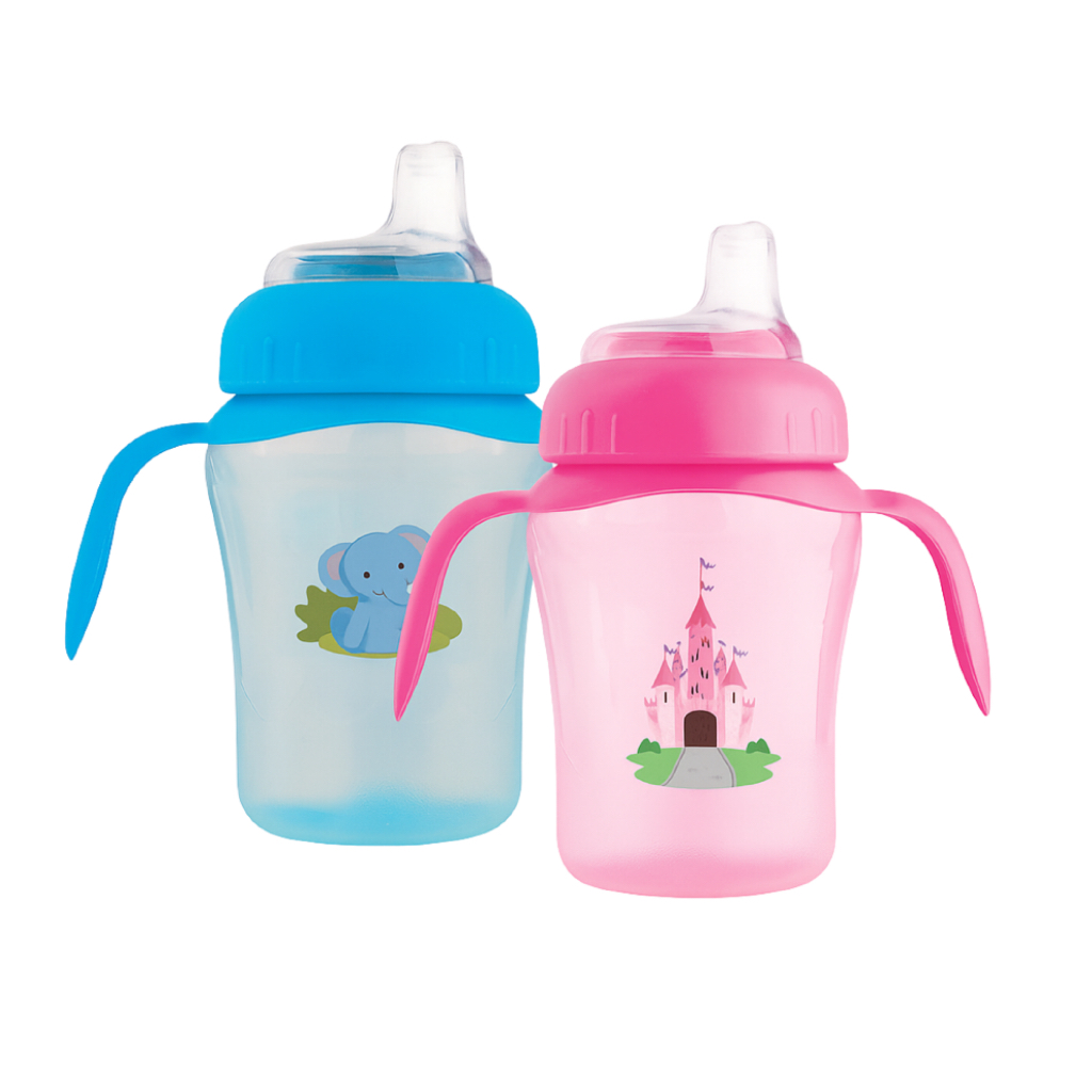 Copo Para Bebê Bico Silicone Anti-Vazamento