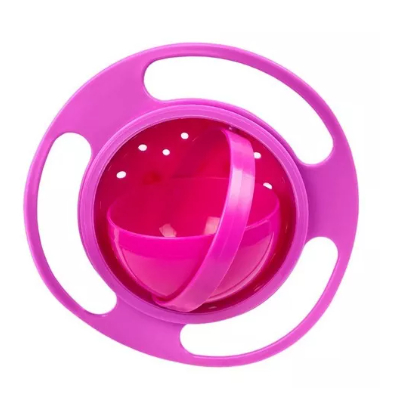 Potinho Pote Prato Mágico Giratório 360° Infantil