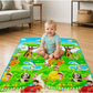 Tapete de Atividades Térmico 120x90 Infantil Emborrachado Educativo Bebê Crianças Tatame Dobrável
