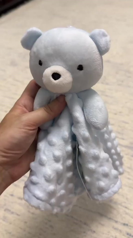 Kit Naninha Bebê Premium Hipoalergênica - Bichinhos Pelúcia Paninho de Dormir - Envio imediato