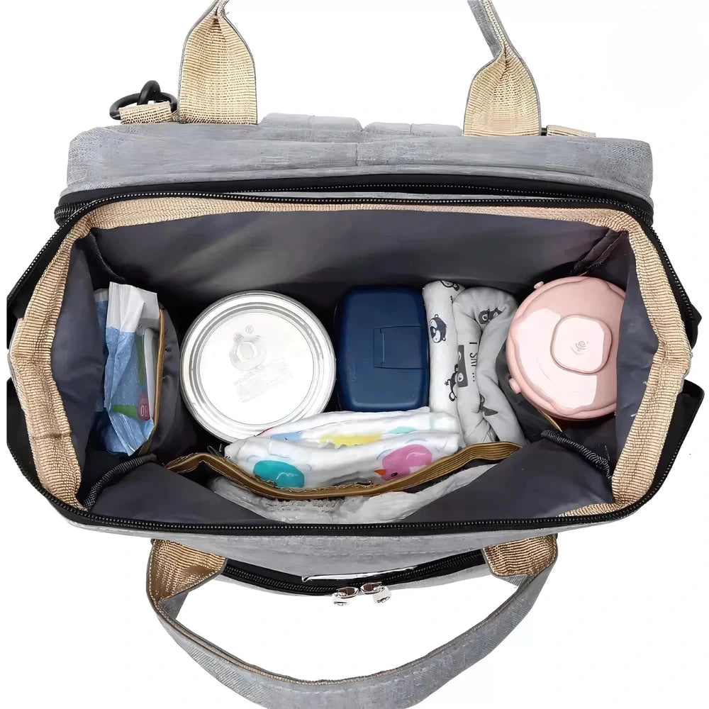 Mochila/Bolsa Maternidade que Vira Berço
