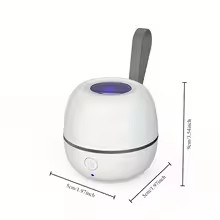 Caixa de desinfecção de chupeta portátil viagem recarregável caixa de desinfecção de chupeta limpa em 180 segundos